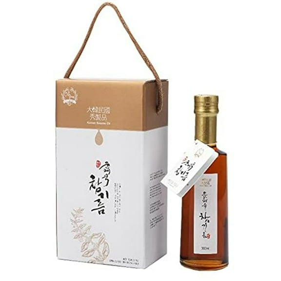 South Korean Yecheon Cold-Pressed Sesame Oil, 10.14 fl oz (300ml)