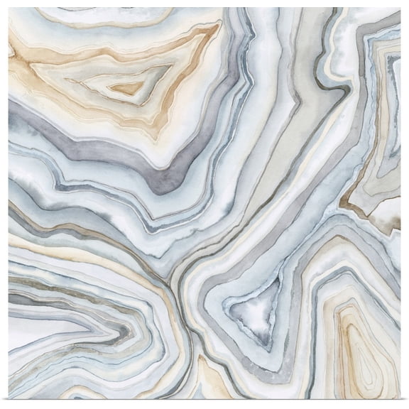 Great BIG Canvas | Rolled Megan Meagher Poster Print entitled Agate Abstract II