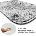 thumbnail image 4 of Owl 768 Non-Slip Memory Foam Bath Rug: Absorbent, Quick-Dry, Machine Washable, Soft & Comfortable - L, 4 of 7