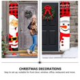 thumbnail image 3 of Christmas Door Curtain Porch Signs for Decoration Use 1Pair, 3 of 5