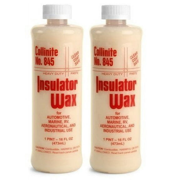 Collinite Insulator Wax 1 Pint 845 2 Pack