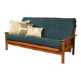thumbnail image 2 of Kodiak Furniture Monterey Full Futon with Suede Fabric Mattress in Tan/Black, 2 of 3