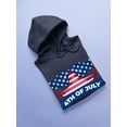 thumbnail image 3 of U.S.A 4Th Of July Hoodie Women -Image by Shutterstock, Female x-Large, 3 of 4