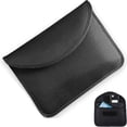 thumbnail image 1 of Privacy Shield: Anti-Tracking Faraday Bags With Rfid Blocking, Protects Personal Data, Advanced Signal Blocking For Phone And Cards, 2-Pockets Design For Convenience And Style, 1 of 8