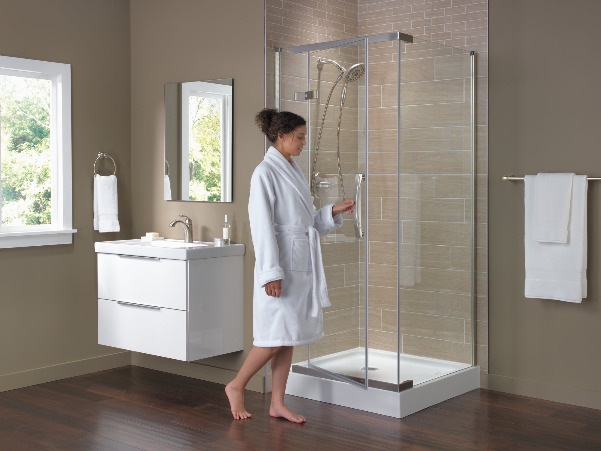 Delta Lahara Single Handle Bathroom Faucet in Stainless 538-SSMPU-DST