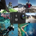 thumbnail image 3 of 1080P HD Action Camera LCD Screen Waterproof 30m Sports Black, 3 of 5