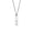 B, variant on PAMTIER Square 26 Initial Necklace for Men Stainless Steel Letter Tag A-Z Alphabet Pendant Simple Versatile Charm Personalized Male Jewelry B