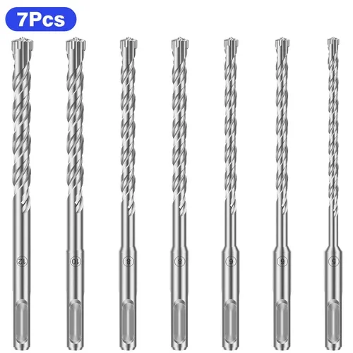 Sds Plus Drill Bit 5/32" 3/16 1/4" Hammer Rotary Drill Bit For Concrete Masonry