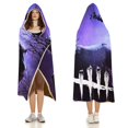 thumbnail image 3 of Dead by Daylight DBD Wearable Blanket Cloak Arctic Velvet Hooded Blanket Soft Fuzzy Hoodie Blanket Cape for Adults Kids 40"x50", 3 of 8