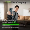 thumbnail image 4 of Cargador portátil Miady, paquete de 2 unidades, 5000 mAh, tipo C, 5 V, 2,4 A, 4 of 7