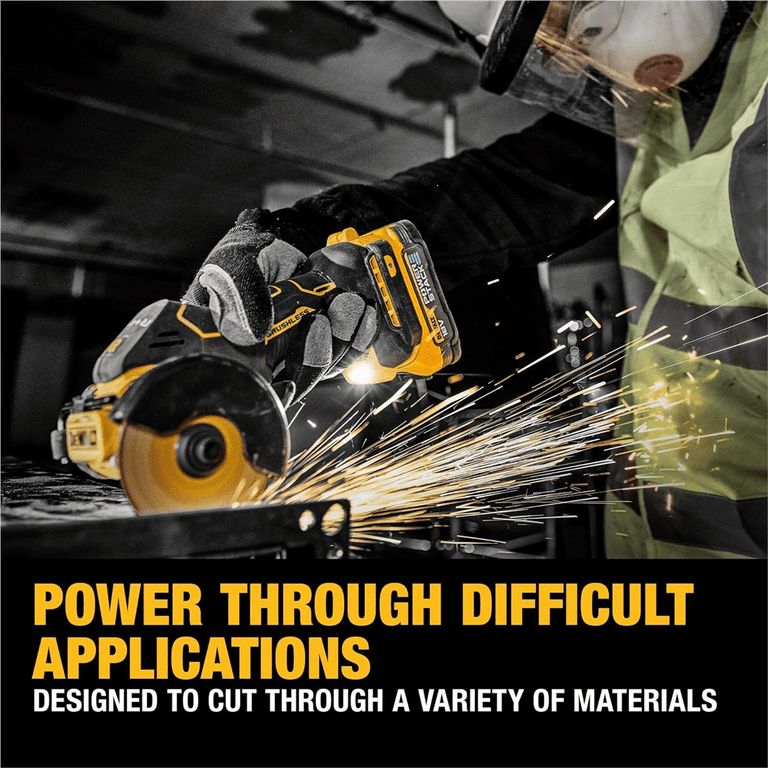 DeWalt 3IN Compact Cut Off Tool Cordless Power Through Difficult Applications Accessory Compatible Walmart