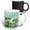Multicolor, variant on 3drose, Image of Welcome to Our Home with House and Trees, 11oz Two-tone Yellow Mug