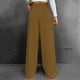 thumbnail image 4 of WILLBEST Pantalones Casuales de Mujer de Cintura Alta, Versátiles, Cómodos y de Pierna Ancha para Otoño E Invierno. Grande, 4 of 8