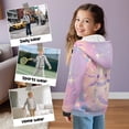 thumbnail image 6 of Uorisanigo Long Sleeve Sweatshirt Fashion Light Pink Axolotl Jacket Fluffy Furry Zip Up Hooded Hoodies for Kids Fall Winter Clothes Pullover Sweatshirt Coat Casual Athletic Tops, 6 of 8