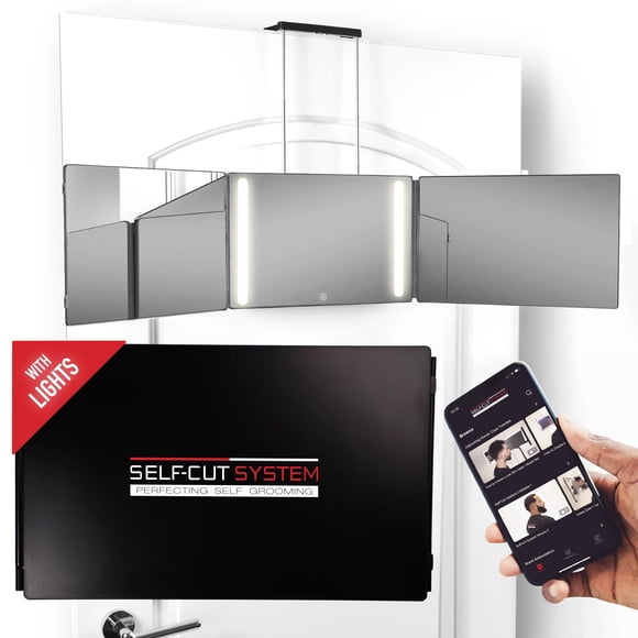 Sistema Mirror Self-Cut de 3 vías con luces, versión de viaje