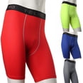 thumbnail image 4 of Men Compression Shorts Sports Short Pants Base Layer Tights Short Pants, 4 of 4