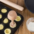 thumbnail image 2 of Bangcool Egg Tart Tool Double Ended Wooden Pastry Tamper Tart Tamper Kitchen Tool, 2 of 10