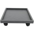 thumbnail image 4 of ibasenice Grey Movable Planter Tray Made of PP Resin, Versatile for Indoor and Outdoor Gardening, 1 Piece, 4 of 8