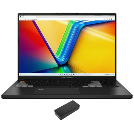 ASUS Vivobook Pro 16X Gaming/Entertainment Laptop (Intel i9-13980HX 24-Core, 16.0in 120 Hz 3.2K (3200x2000), GeForce RTX 4070, Win 11 Pro) with DV4K Dock