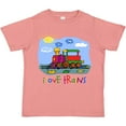 thumbnail image 3 of Inktastic I Love Trains Boys or Girls Toddler T-Shirt, 3 of 5