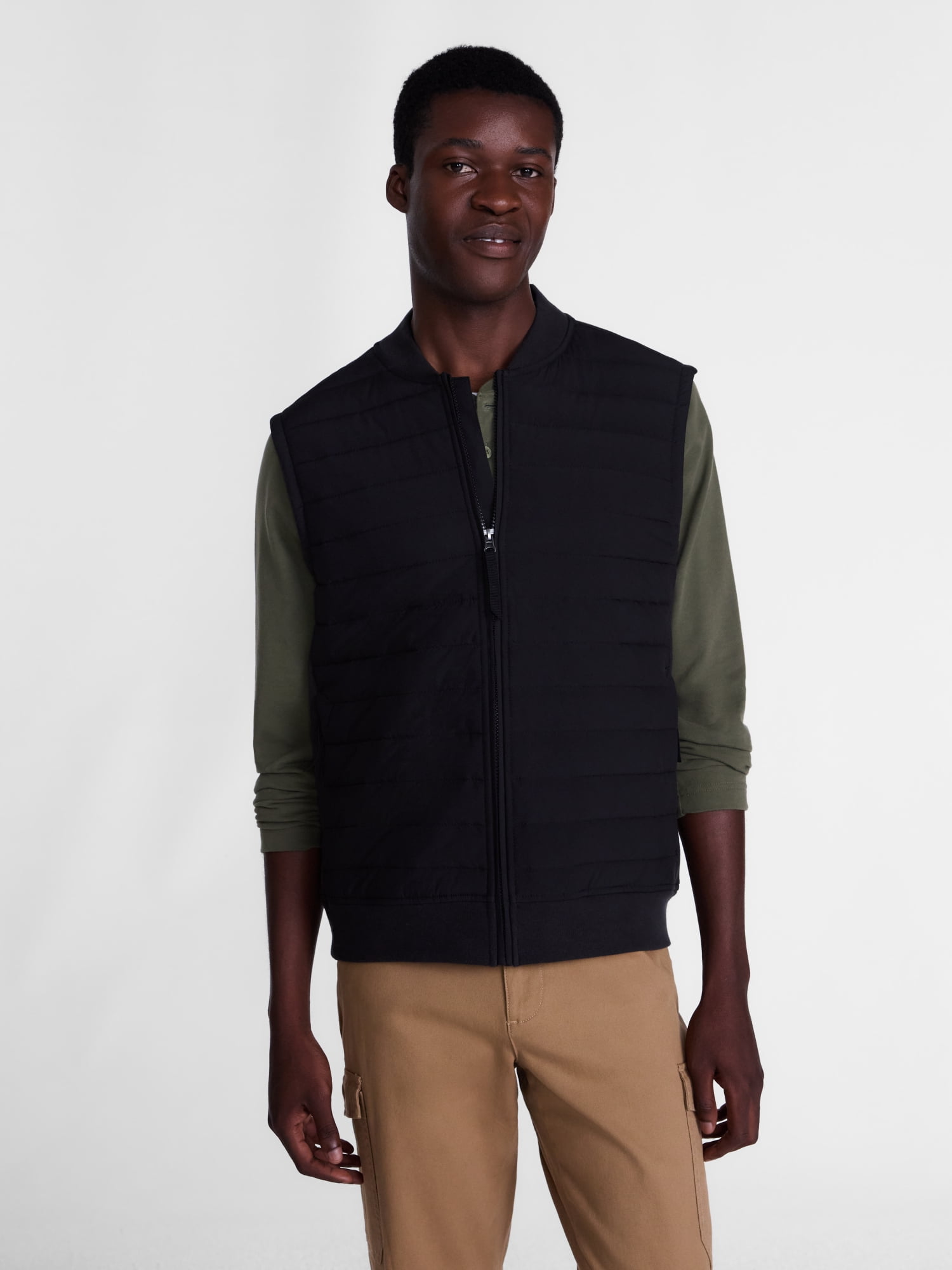 George Men's Quilted Vest, Sizes XS-4XLT
