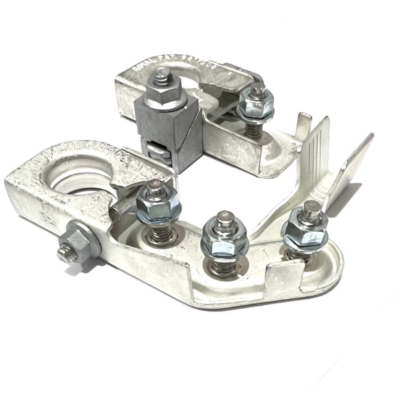 Conjunto de Terminales EDS NUEVO 926-603 Terminal Positivo de Batería Compatible para Ford Super Duty F-250 F-350 F-450 y Silverado 1500 Pick Up y Otros & Terminal Negativo BT4A-14450-BA