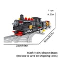 thumbnail image 1 of SALYWEE Track & Train Model Building Blocks Toy, Vintage Steam Passenger Train, Christmas Gift, Home Decorations, 1 of 10