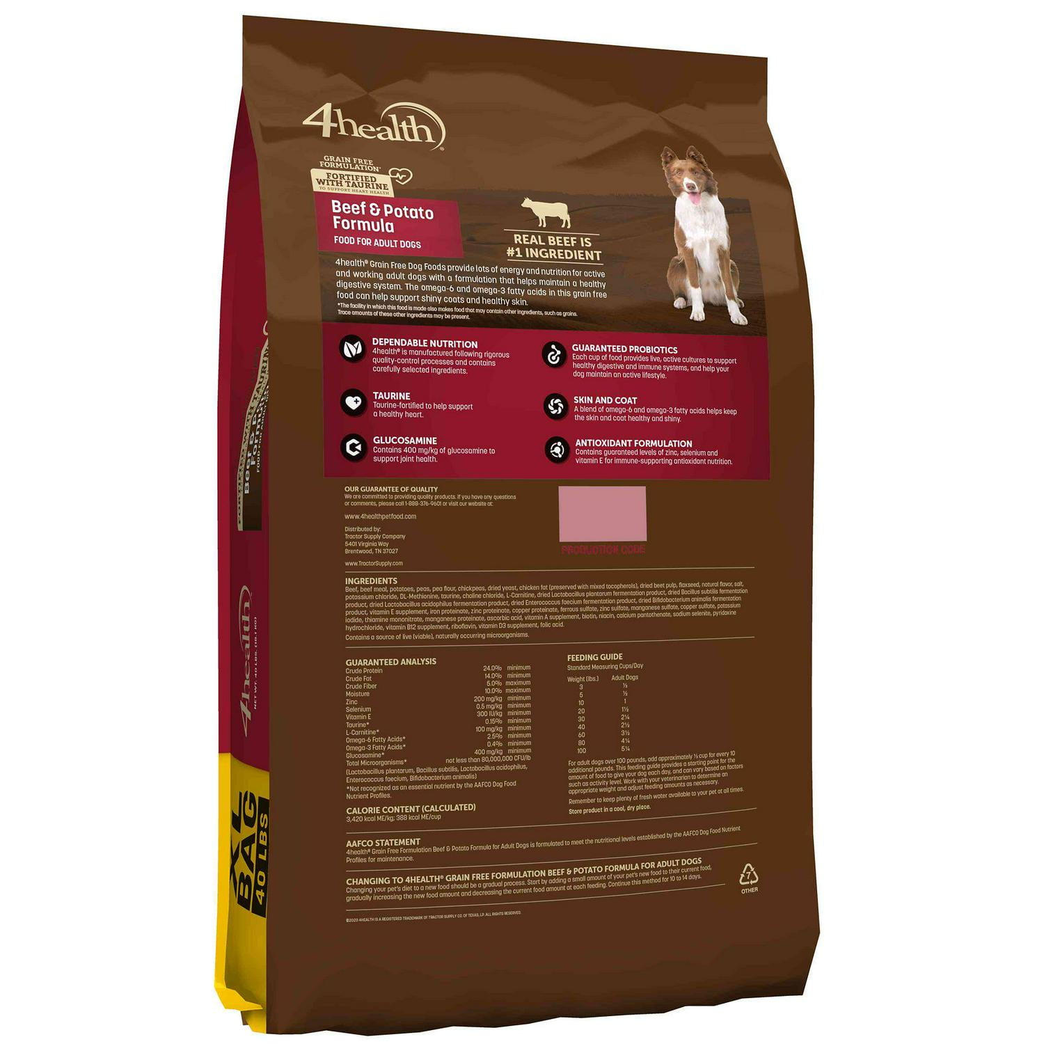 4health dog food beef and potato hotsell