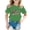 A1-Green, variant on RMGVDSD Girls Casual T-Shirts Grandma's Girl Heart Print Crew Neck Short Sleeve Loose Party Holiday Summer Kids Comfortable Fashion Cute Tee Tops,3-4 Years