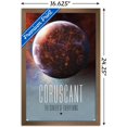 thumbnail image 3 of Star Wars: Coruscant - Visit Coruscant by Russell Walks 23 Wall Poster, 14.725" x 22.375" Framed, 3 of 5