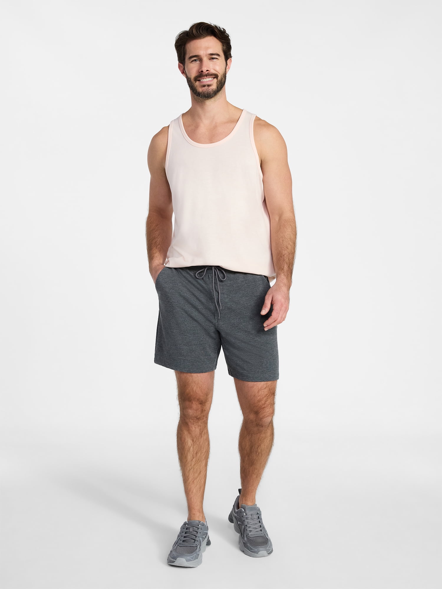 Athletic Works Men's and Men's Big & Tall Tri-Blend Tank Top, Sizes XS-4XLT