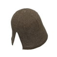 thumbnail image 4 of WITHMOONS Summer Straw Sun Bowler Beach Cap Deep Bucket Hat DWB1330 (Brown), 4 of 5