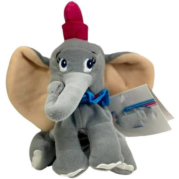 Bean Bag Dumbo Flying Elephant 8" Plush Soft Stuffed Animal New