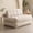 Beige, variant on Jpiziso Folding Sofa Bed with Pillow Foldable Couch Convertible Sleeper Chair with Back Support Beige for Living Room Bedroom