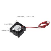 COMPUKAS Quiet Small CPU Cooling Fan with Powerful Airflow and Easy Installation for Efficient Computer Performance