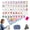 F Set, variant on 160-Piece American Mahjong Set, 4-Layer Acrylic Tiles Game Set with Carrying Bag, Dice & Mat for Game Night, Travel & Family Gatherings