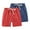 White1, variant on Jalioing 2 Pack Summer Shorts for Kids Boys Girls Drawstring Elastic Waist Shorts Knee Length Casual Shorts with Pocket