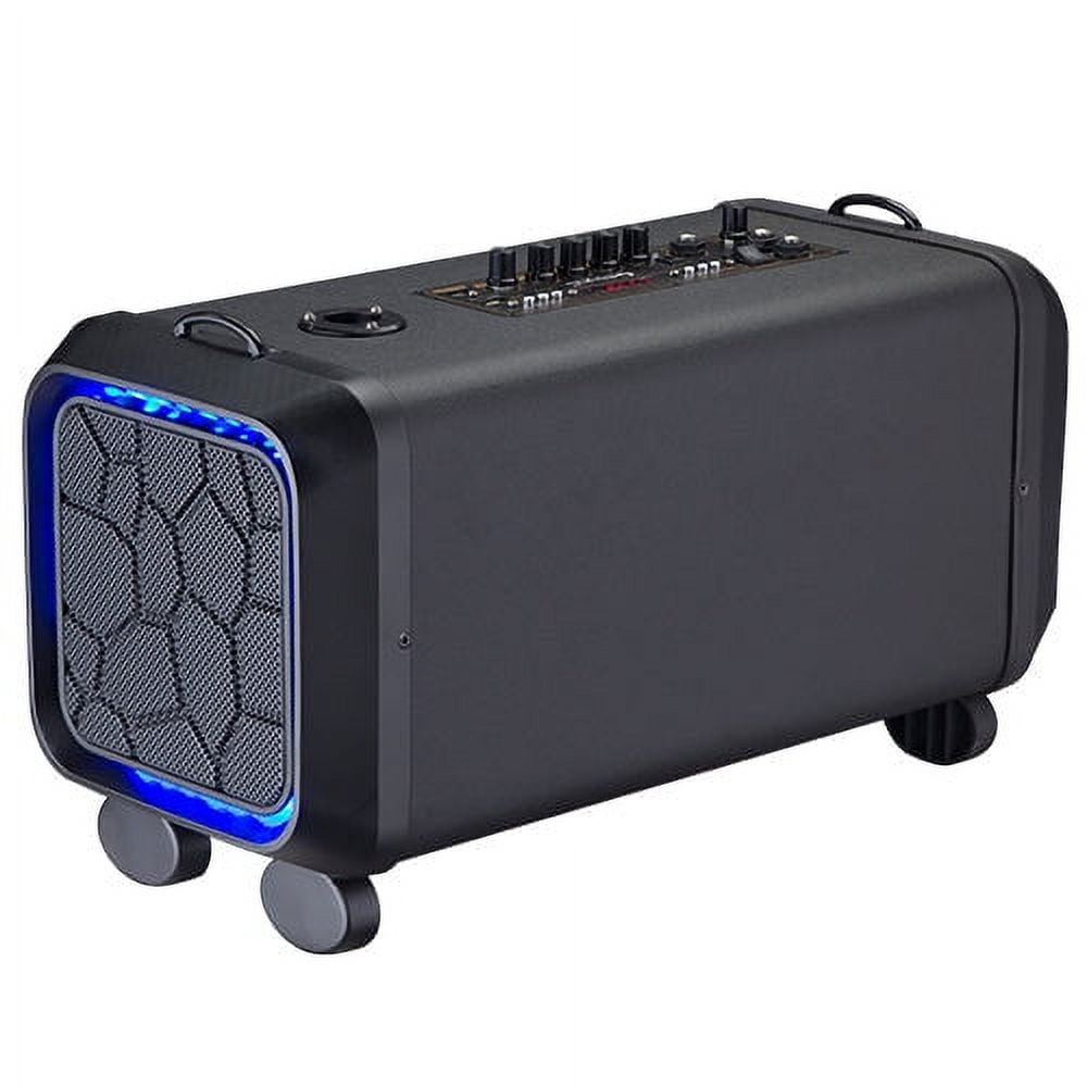 Portable PA System Karaoke Speaker with TWS FM Radio and LED Disco Ball (IQ-906K)