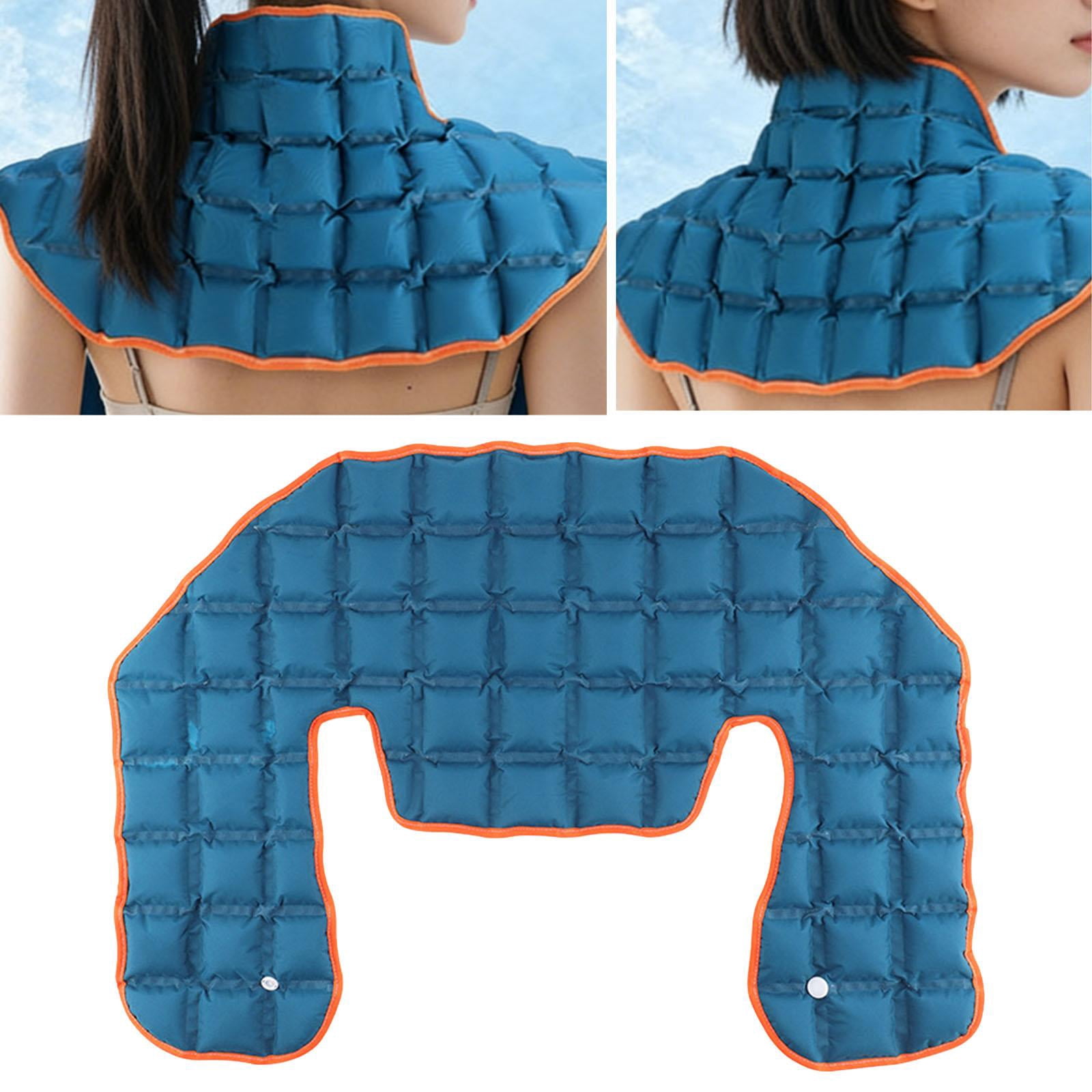 Wswqop Hot and Cold Neck Wrap Portable Flexible Lightweight Ice Pack for Upper Back