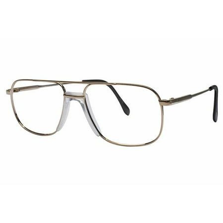 Charmant Eyeglasses TI8120 TI/8120 GP Gold Titanium Optical Frame (Best Titanium Eyeglass Frames)