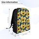 thumbnail image 4 of Fotbe Sunflowers Mochila de Viaje para Laptop, Mochila Ejecutiva Delgada y Resistente 15.6", 4 of 8