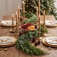 thumbnail image 4 of Christmas Garland Decorations Christmas Norfolk Garland- Fork Norfolk Natural Garland- Artificial Garland for Christmas Table Fireplace Wall Home Decoration, 4 of 6