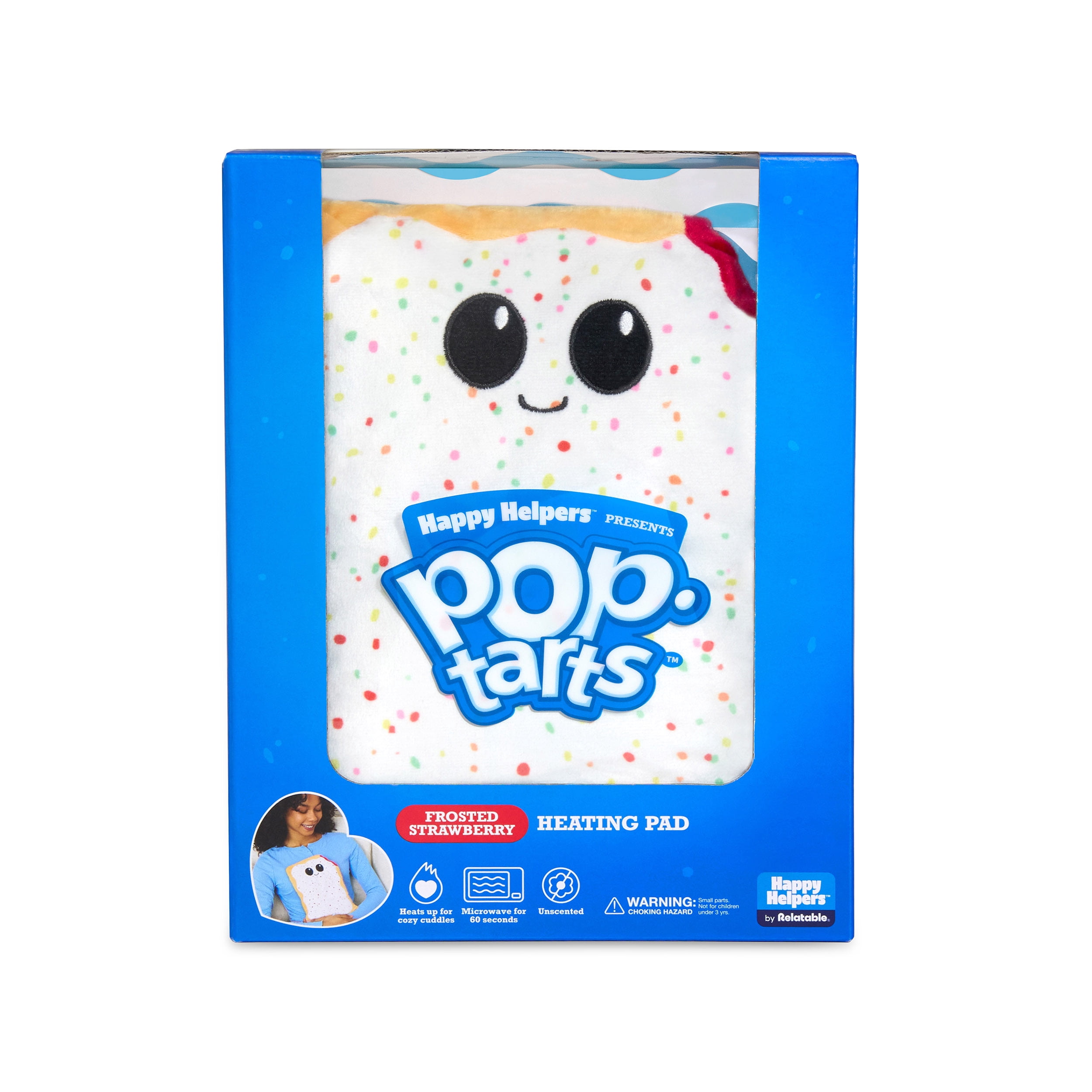 Pop-Tarts™ Happy Helpers Microwavable Heating Pad, Cozy Plush for Pain Relief, Back to School Self-Care Gifts