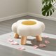 thumbnail image 4 of Muebles para oficina en casa Taburete de flores Taburete redondo pequeño Taburete de agárico de nube Decoración de habitación Durabilidad Taburete de piso Silla de bebé Taburete de madera, 4 of 6