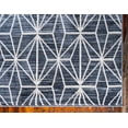 thumbnail image 5 of Jill Zarin’s Uptown Rectangular Diamond Modern Area Rugs, Navy, 5 of 8