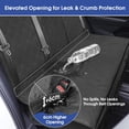 thumbnail image 4 of Upgraded 900D Heavy Duty Dog Back Bench Seat Cover, Car Seat Protector, 3 Seatbelts & Armrest Compatible, Waterproof Nonslip Pet Backseat Cover for Dogs & Kids, Fits Most Cars, SUVs, Trucks, 4 of 7