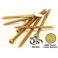 thumbnail image 6 of GRK Fasteners 5914593 3500 Piece Trim No. 8 x 2.5 in. Trim Screws Yellow Zinc, 6 of 6