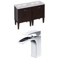 thumbnail image 1 of Imaginations Américaines  48 po W Vanity Set  noyer, 1 of 9