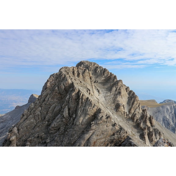 24x36 gallery poster, Mytikas the highest peak of Mount Olympus