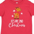thumbnail image 4 of Inktastic My 2nd Christmas Reindeer Childs Boys or Girls Toddler T-Shirt, 4 of 5
